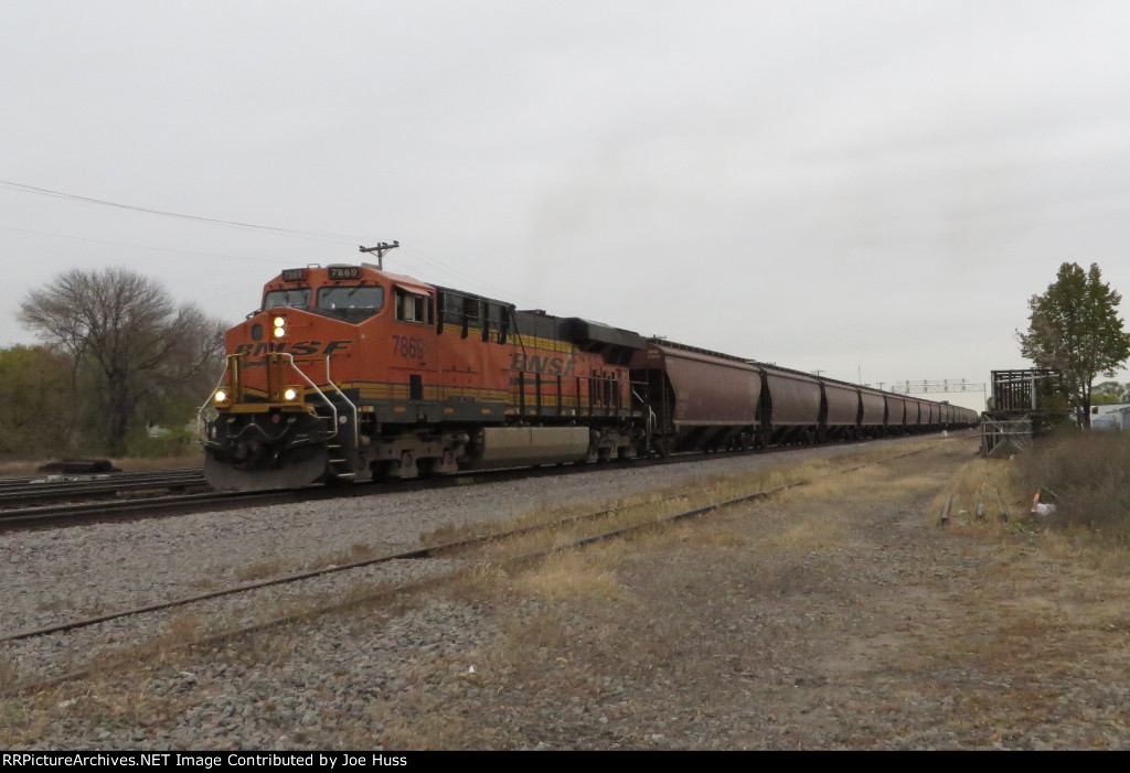 BNSF 7869 West